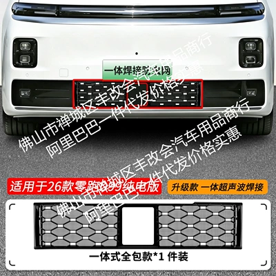 Suitable for Leapmotor D99 pure Automobile anti-insect net - 26-models-of-leapmotor-d99-pure-electric-version-with-starry-sky-insect-proof-net-one-piece-welded-painted-black