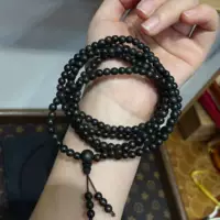 Чётки с круглыми бусинами из орехового дерева, аксессуар, для телефона, браслет, кулон, ожерелье, красное дерево, 5 мм