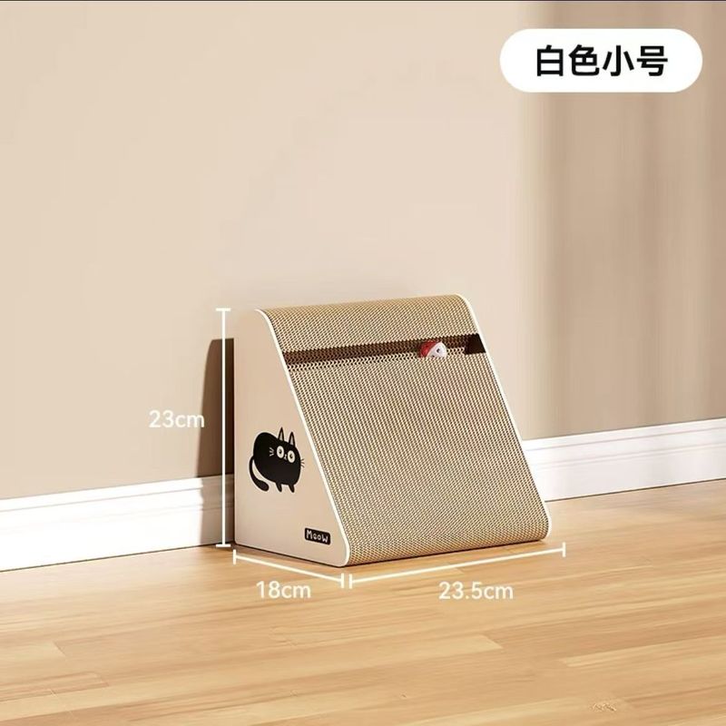 猫抓板耐磨不掉屑耐抓瓦楞纸防猫抓沙发保护猫咪猫爪板立式磨爪器|undefined