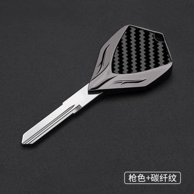 Versys 650 Vulcan 800 – Motorcycle Key - gun-color-carbon-fiber-pattern-cq-035