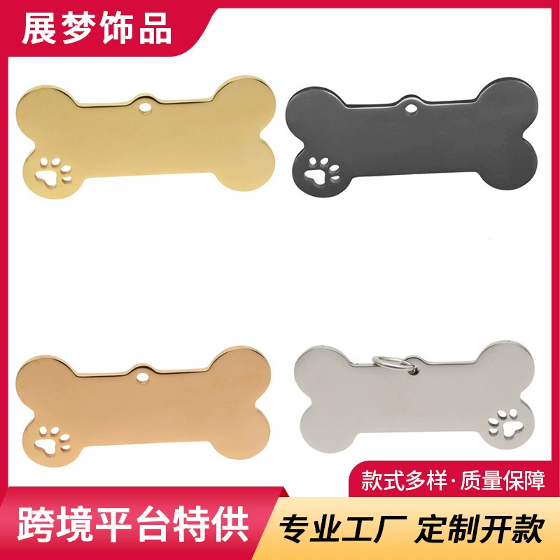 Нержавеющая сталь табличка с табличкой с памятью для домашних животных