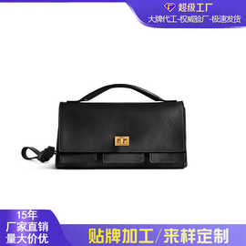 跨境单肩包新款B家包包高级感简约精致手拿包百搭时尚通勤斜挎包