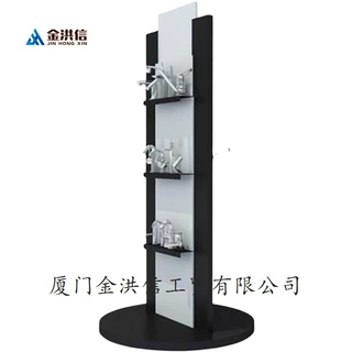 卫浴五金展示架水暖龙头置物架角阀软管挂件建材立式架工厂定制