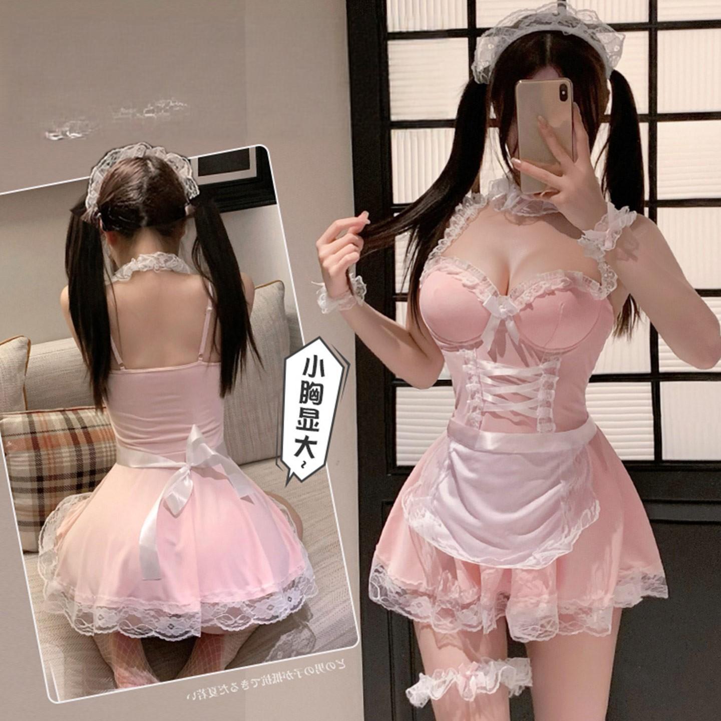 情趣内衣女仆装性感睡裙性趣纯欲骚诱惑激情制服套装大码一件代发