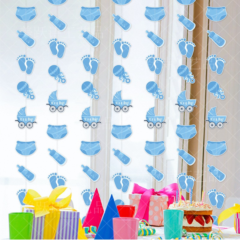 Nuevo producto Yingying pastel par de adornos decorativos baby shower decoración de flores de la fiesta de cumpleaños decoración de fondo colgante
