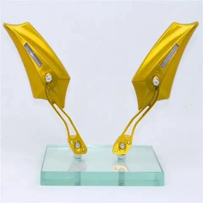 mirror modification decorative parts, Motorcycle rearview mirror - 2760-rearview-mirror-gold