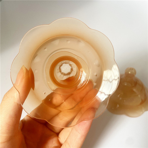 Nanogold Pain Relief Nipple Shield Double-Layer Nipple Shield Milk Bottle Nipple Corrector Anti-Biting Simulated Breast Shield