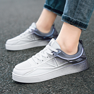 Manufactor wholesale skate shoes new pattern Low leisure time lovers Trendy shoes Female models White shoes comfortable ventilation fluorescence