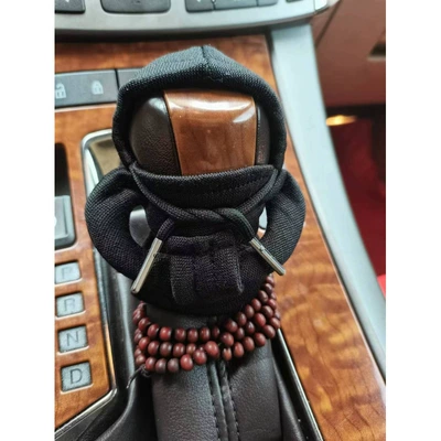 Transmission Gear Handle Protective Cover, Sürətlər qutusu və əl tormozu başlıqları - black