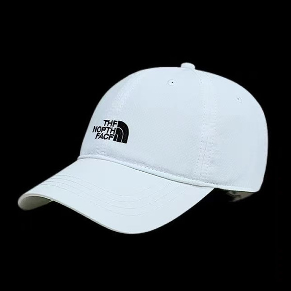 북* 페이스 속건성 야구 모자 자수 로고 TNF 남성용 및 여성용 야외 스포츠 모자, 프리 사이즈 조절 가능한 자외선 차단 통기성 모자