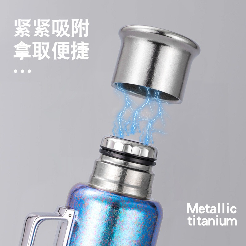 纯钛保温壶商务办公纯钛泡茶保温茶壶家用纯钛多用热水瓶礼品|undefined