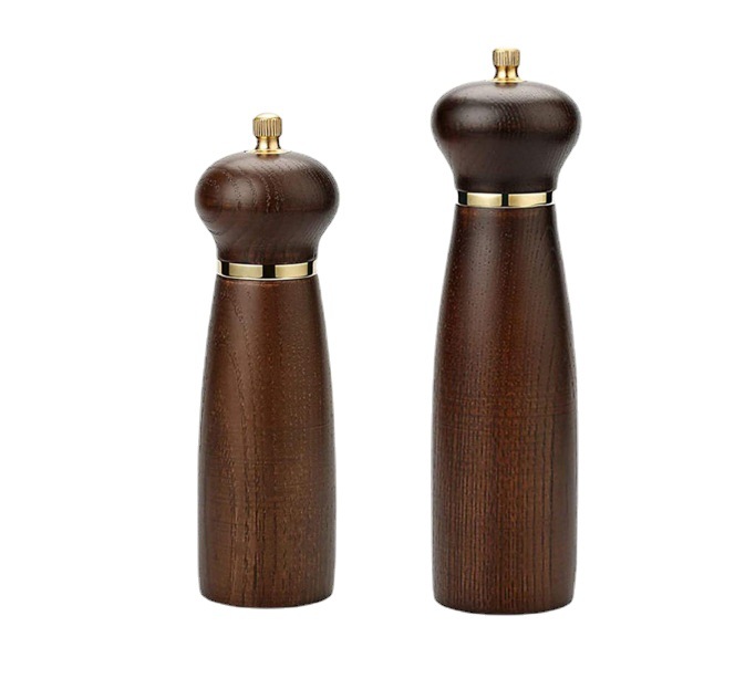 Nuevo anillo de acero molino de pimienta manual rosa sal pimienta grinder espesor ajustable núcleo de cerámica grinder