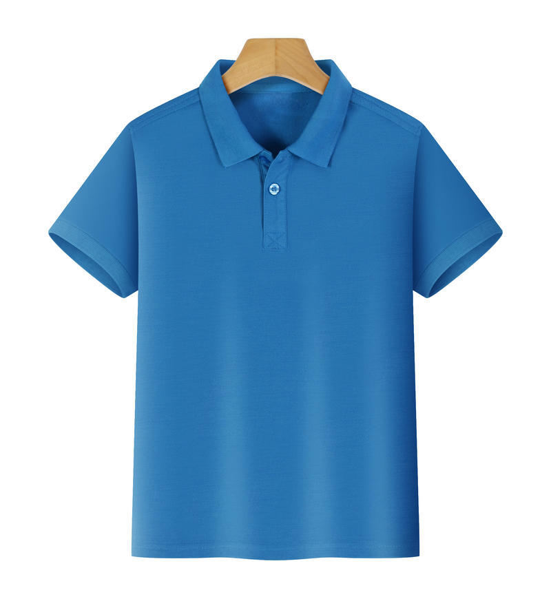 Camiseta de polo infantil personalizada uniformes de escuela de jardín de infantes uniformes de manga corta transfronterizos camisetas culturales logotipo impresa
