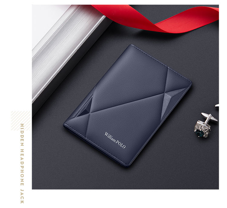 Ví card holder da bò chống trộm siêu mỏng Emperor Paul chi tiết 17