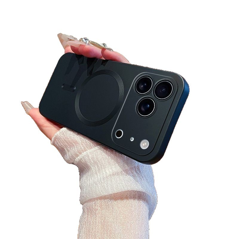 适用iPhone17PROMAX液态硅胶磁吸手机壳苹果16肤感磨砂软保护套15|undefined