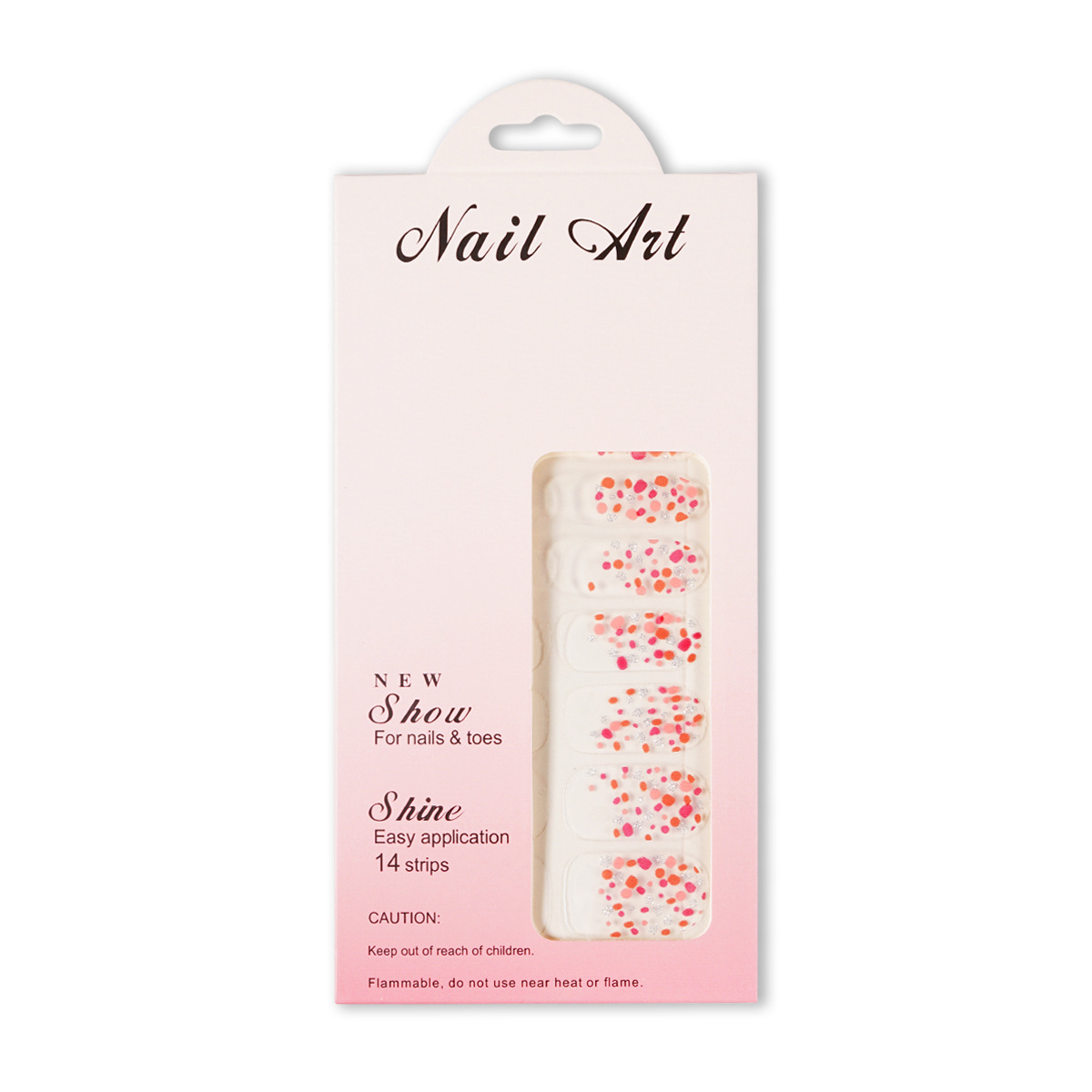 裸片包装纸卡 美甲贴需要包装拍这个链接！！！