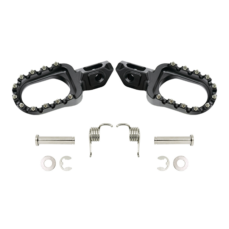 Hengjian – Motorcycle pedals Front Foot Pegs - black