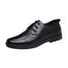 Sports shoes for leather shoes English style, work casual footwear, Korean style, soft sole