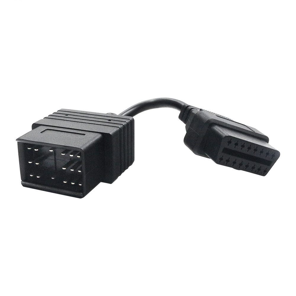 for Toyota 17Pin To OBD2 16Pin Female OBD Extension Cable
