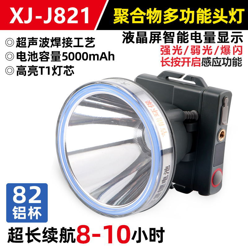 Linterna frontal LED súper brillante, linterna frontal de luz potente, venta al por mayor, para pesca nocturna, exterior, impermeable, lámpara de minero, linterna frontal