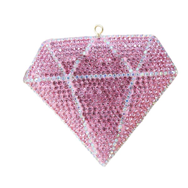 creative diamond keychain