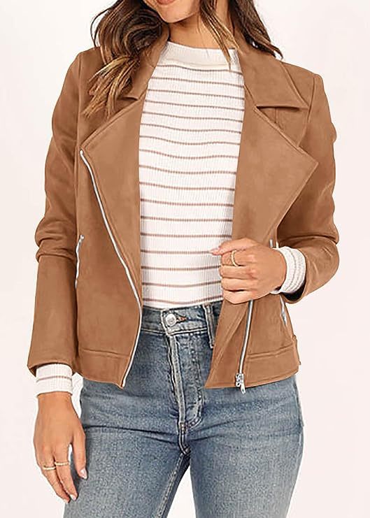 Women's Casual Solid Color Pocket Zipper Coat display picture 17