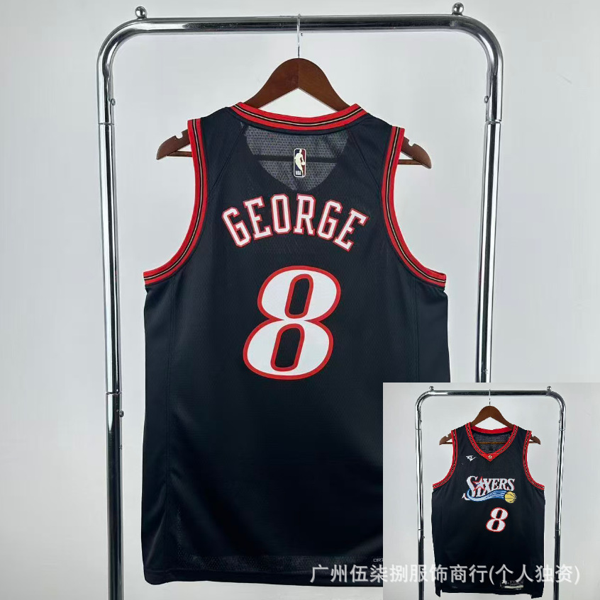 Hot Basketball Warriors Lakers Bull 76 Knights Clipper Magic chaleco de secado rápido sin mangas Harden Curry camiseta image 10