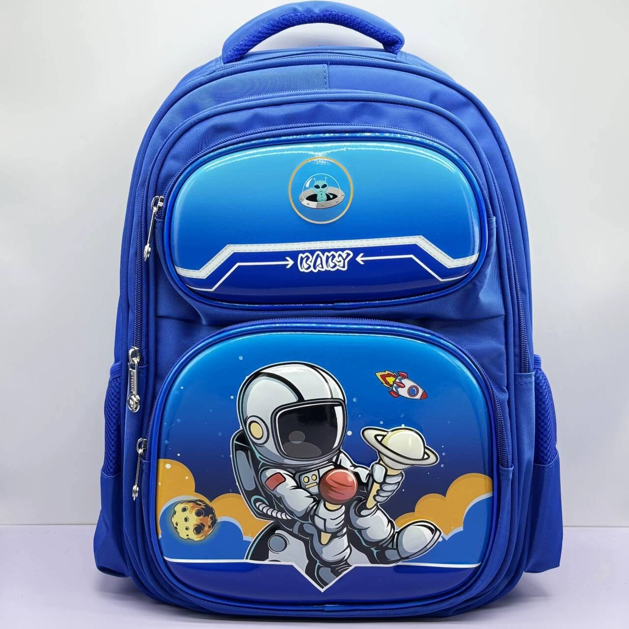 Cartoon school bag, children's backpack lightweight, 17inch, spine protection