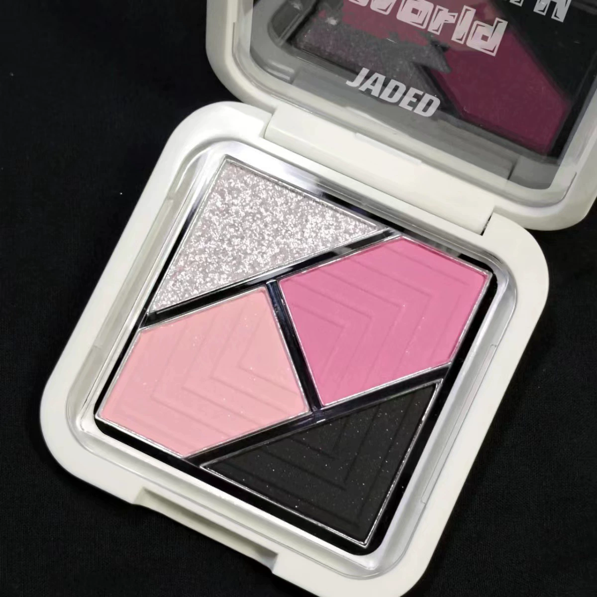 Палитра теней JADED Green eyeshadow, портативная тень для век, четыре цвета