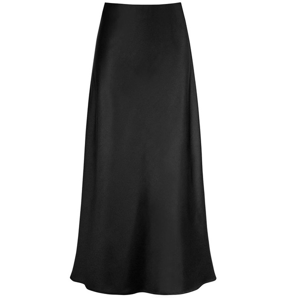 elegant summer silky skirt