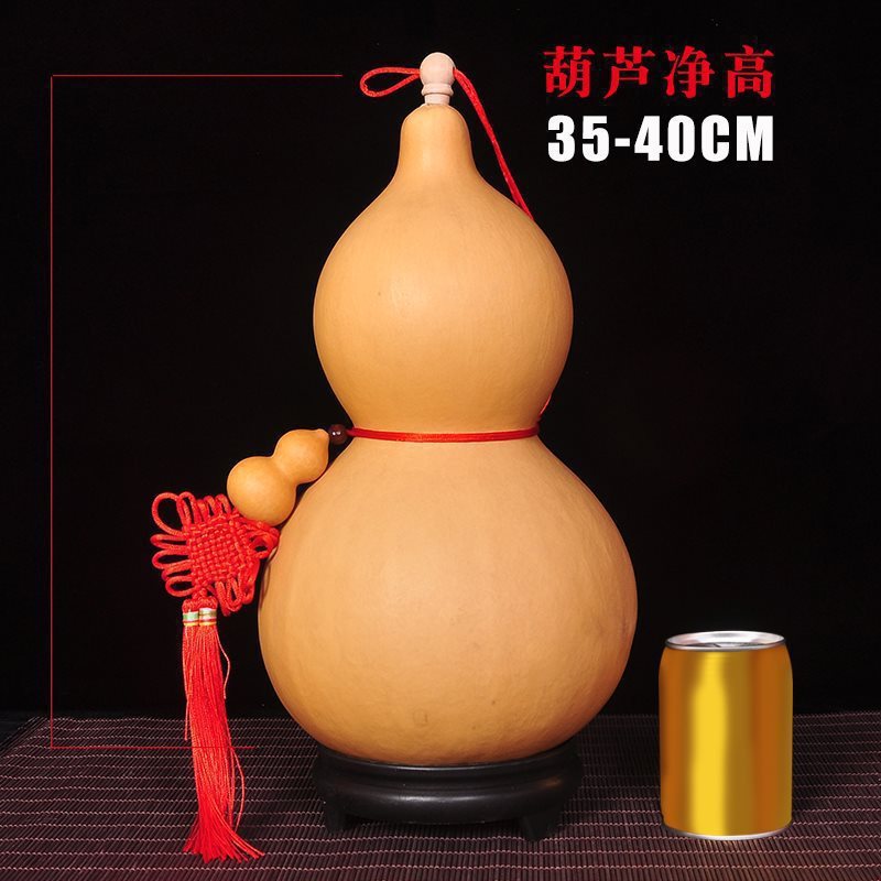 天然葫芦挂件家居饰品特大葫芦摆件带龙头店铺室内悬挂文玩小葫芦|undefined