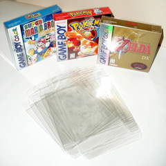 GBAゲームカードカラーボックスゲームボーイプロテクションボックスGBA Cartridge Boxプロテクト展示ボックス