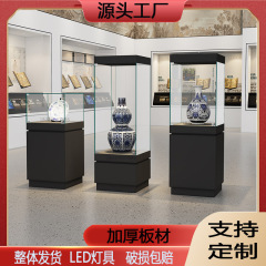 木製翡翠ジュエリー文化財ディスプレイキャビネット博物館ブースディスプレイキャビネットアンティーク文化財ガラスディスプレイキャビネット製品キャビネット