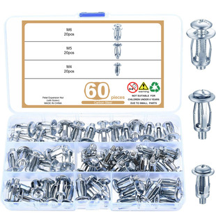 60pcs̼���\������Û��ĸM4M5M6�羳�M�����b