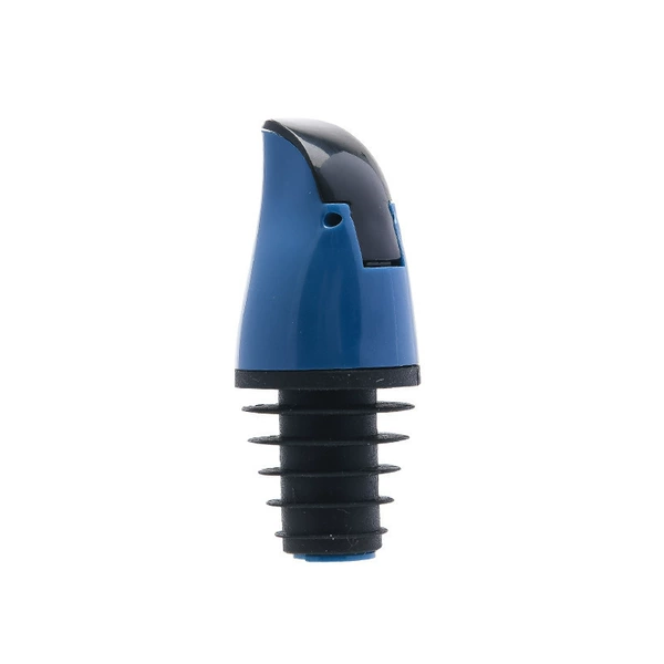 Blue【1】Automatic opening and closing bottle mouth plug
