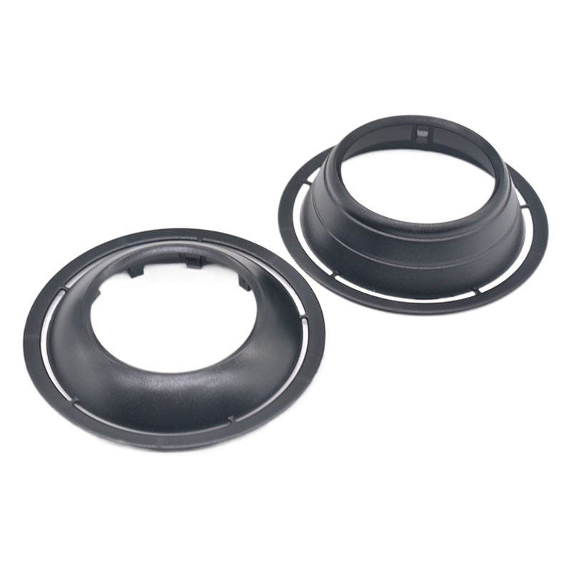 Venta al por mayor nuevo negro E02 cubierta decorativa coche faro modificado 3.0-pulgadas Q5 mar 5LED faro lente capucha