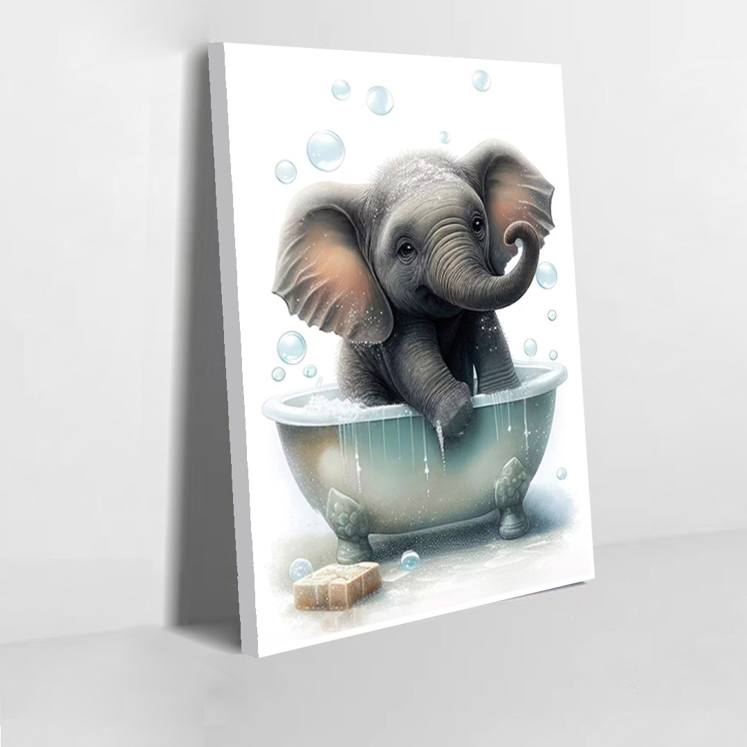 프레임리스 페인팅 완성품 A (소나무 내부 프레임 + 컬렉션 등급 캔버스 + EPSON 오리지널 잉크젯 프린팅)