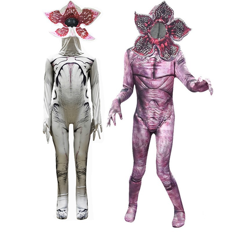 Halloween Costume Cosplay Stranger Things Bio-Zombie Dance Party  Flower 851 Cross-Dressing Catwalk Mask