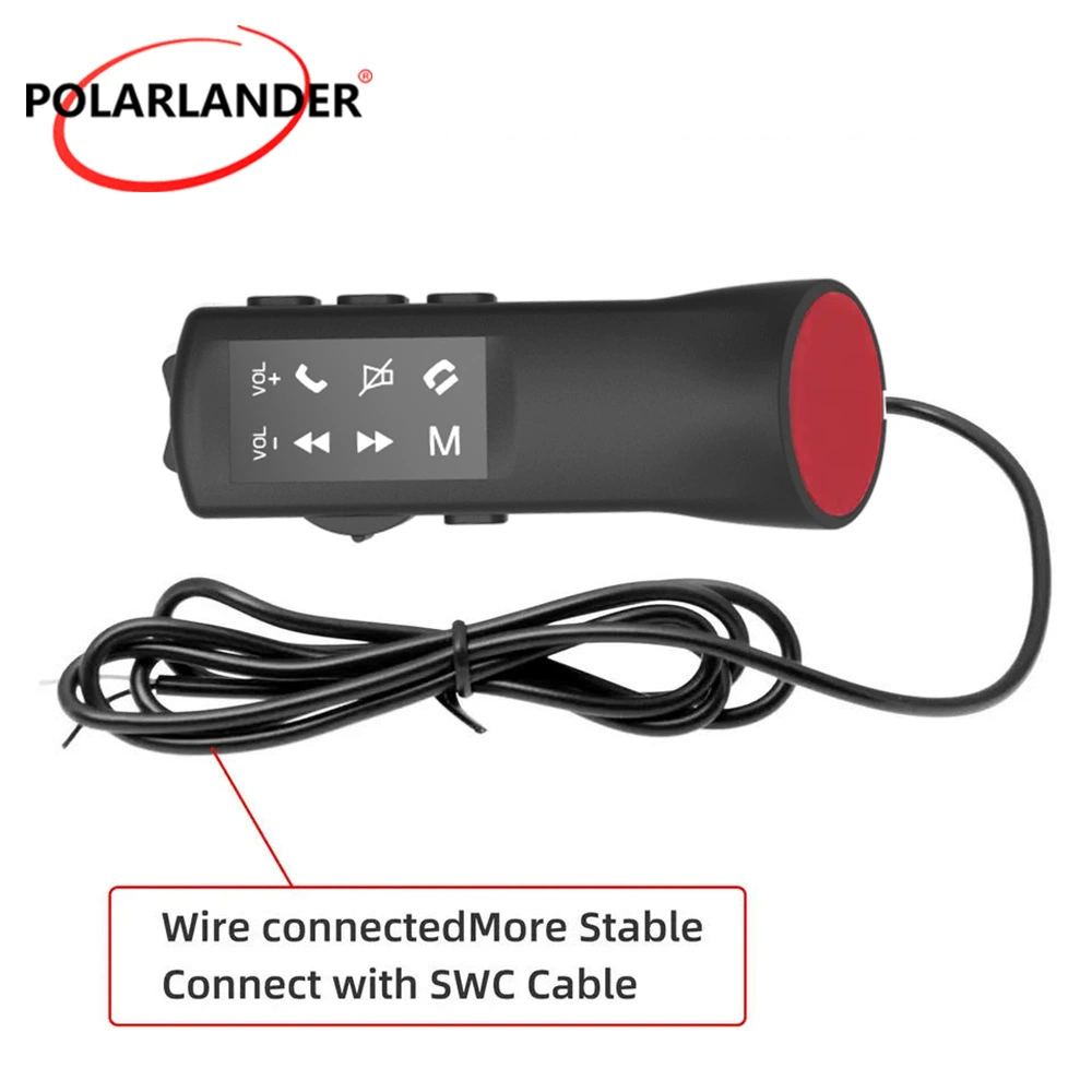 Удобный и компактный автомобильный интеллектуальный контроллер рулевого колеса Автомобильная Многофункциональная кнопка управления рулевым колесом