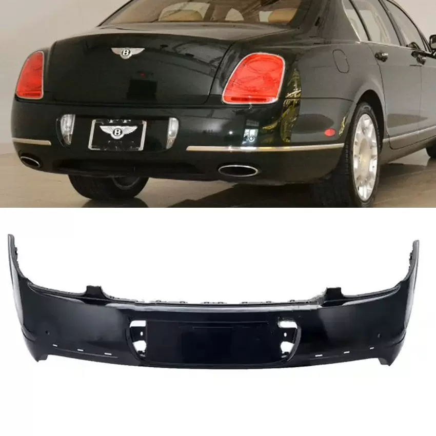 适用2009-13宾利飞驰Flyingspur后保险杠3W5807417AF 3W5807417AB