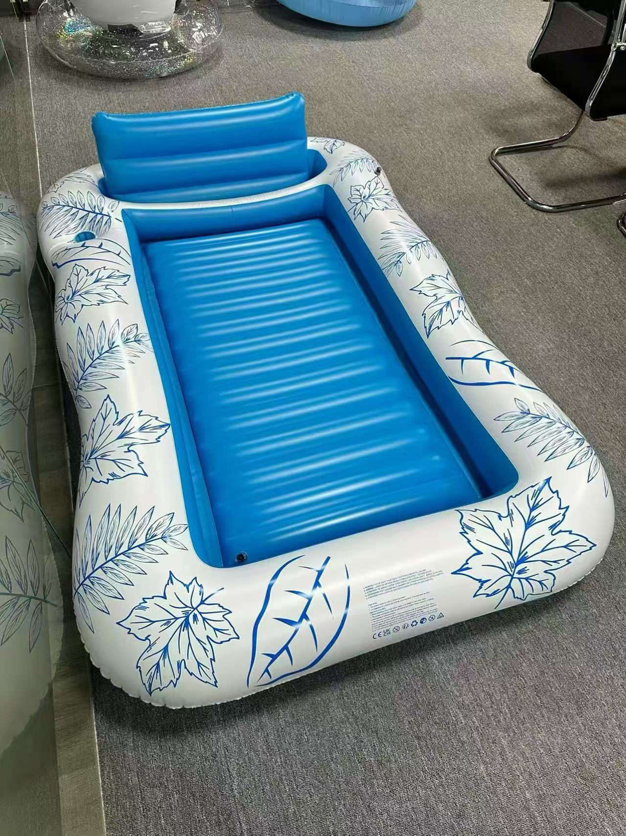 Alfombra de rociador de agua cruzada de PVC para niños al aire libre alfombra de agua de papel delfín rociador de agua para mascotas alfombra de agua