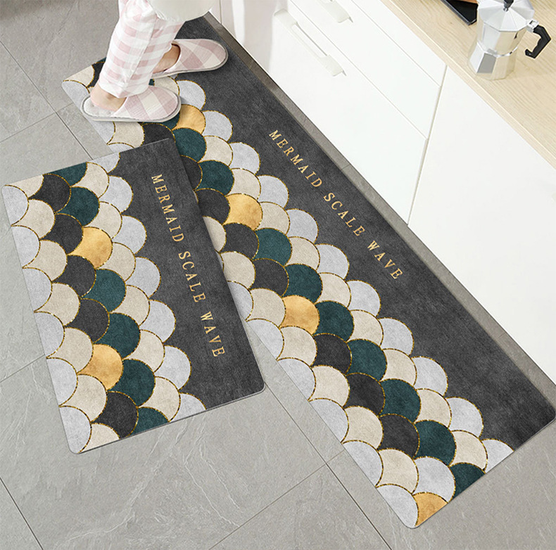 地垫地毯,厨房垫,3D印花地毯,长条垫,浴室门垫,几何地毯