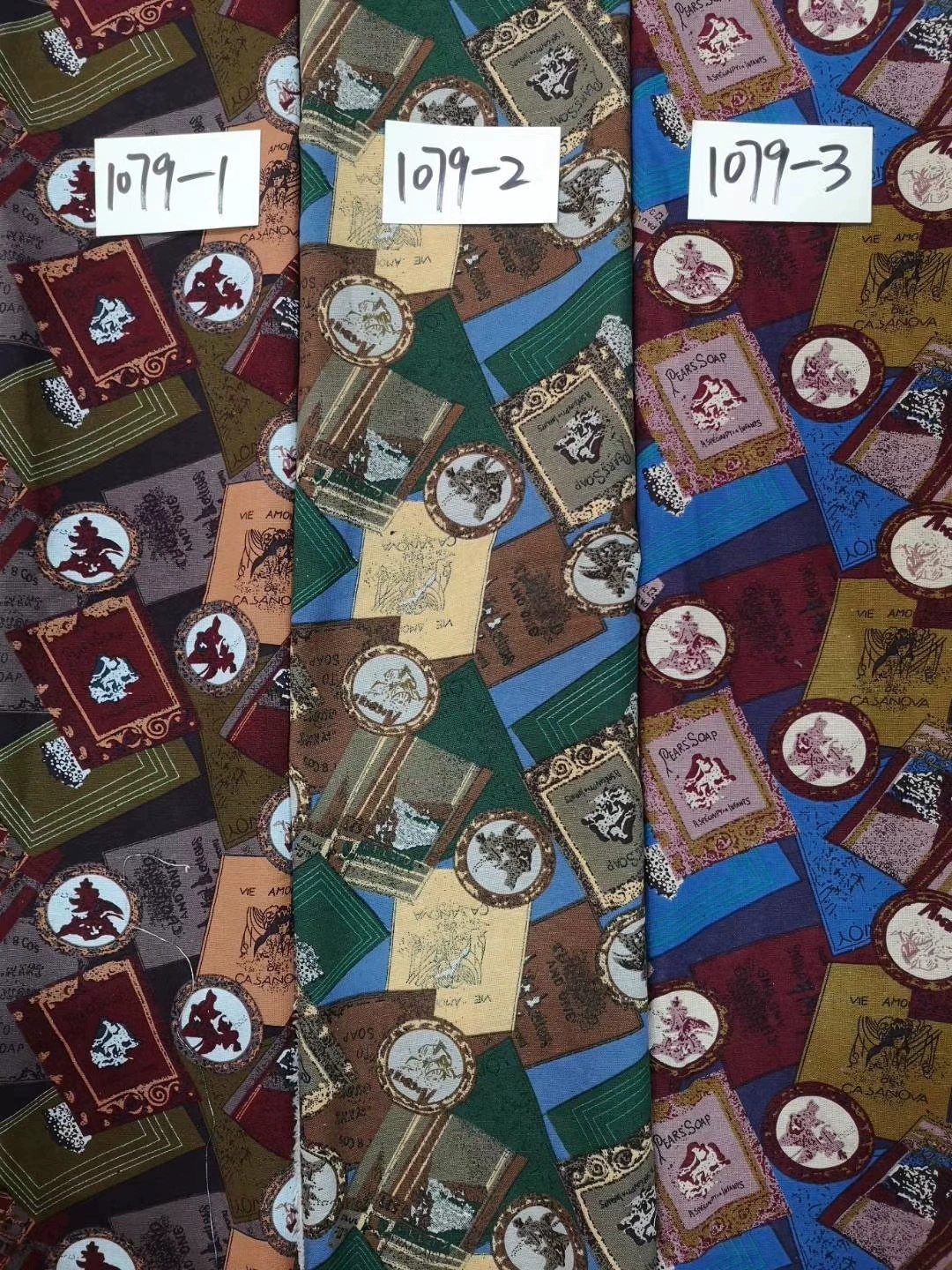 Новый хлопковый лен принт лен flax хлопковая ткань для одежды шторы DIY ручная работа ткань