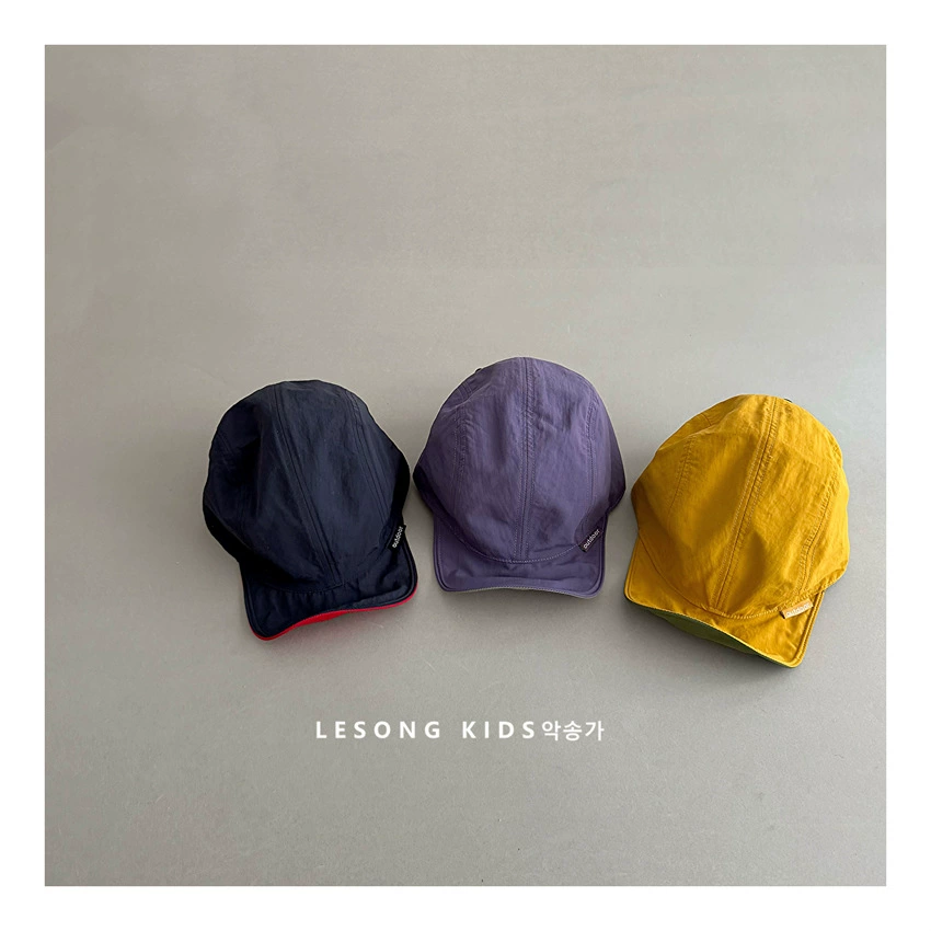 Детская двусторонняя складная шляпа, легкая и тонкая дышащая быстросохнущая бейсболка для мальчиков, для бега