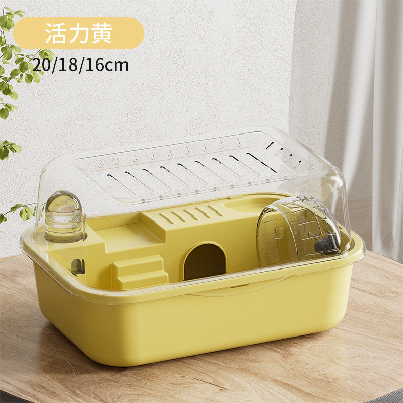 ハムスターケージ 小型ゴールデンワイヤーヴィラ アクリル特大専用ハウス 格安セット 透明用品付き|undefined