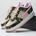 Brown Green Pink Patent Leather