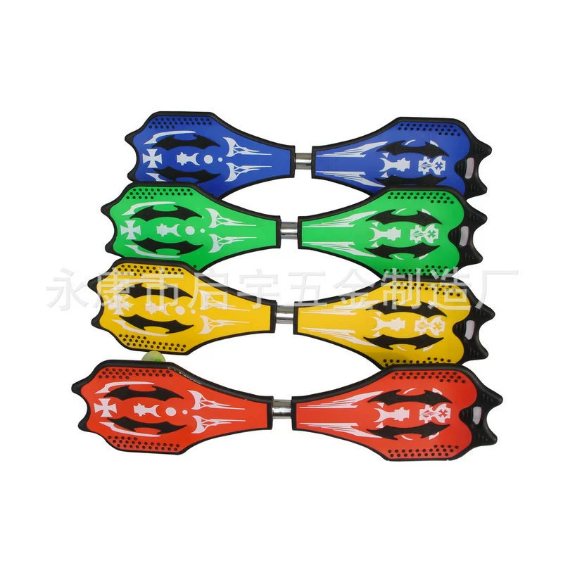 Детский самокат с колесами из материала PP и PU, двухколесный скейтборд, двухколесный самокат-бат, поставки от производителя.