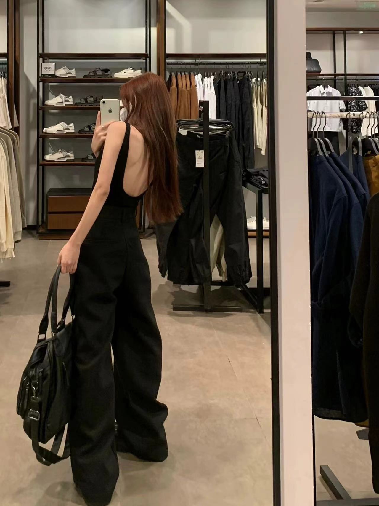 낮은 칼라 섹시한 큰 U 자형 등이없는 작은 캐미솔 여성의 뷰티 백 브라 통합 베이스 가슴 패드 내부 탑
