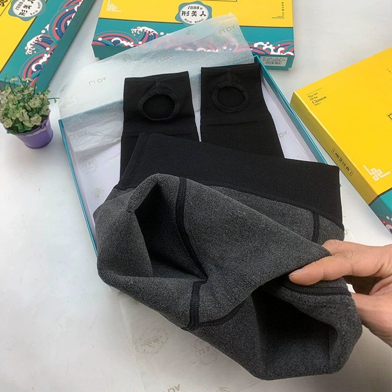 Na Jiaoting 350 г зимнего кашемирового хлопка с высокой талией