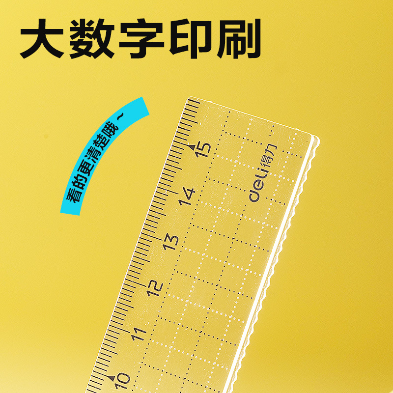 Documento de enseñanza VC180 sincronizado línea vertical paralela conjunto de regla triangular medidor de ángulo 15 cm conjunto de regla